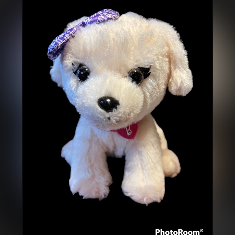 Mattel Barbie Pet Doctor Talking Sick Puppy Dog Plush Stuffed Animal Toy 12"